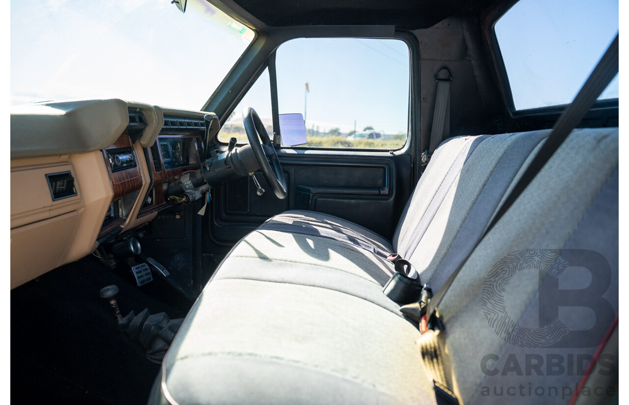8/1981 Ford Bronco XLT (4x4) 2d Wagon Black 351ci V8 5.8L - Ute Conversion