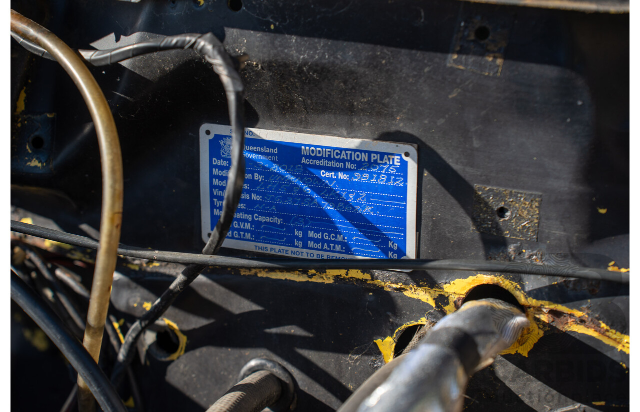 8/1981 Ford Bronco XLT (4x4) 2d Wagon Black 351ci V8 5.8L - Ute Conversion