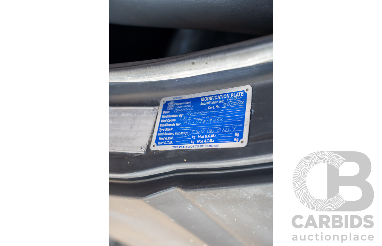 8/1981 Ford Bronco XLT (4x4) 2d Wagon Black 351ci V8 5.8L - Ute Conversion