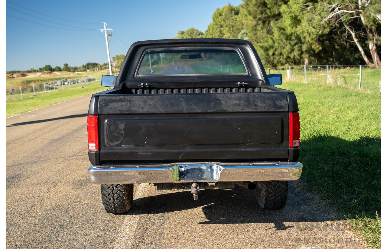 8/1981 Ford Bronco XLT (4x4) 2d Wagon Black 351ci V8 5.8L - Ute Conversion