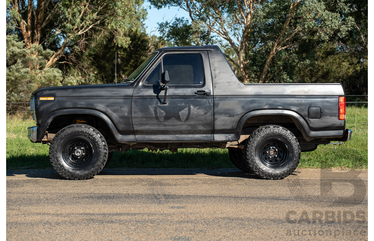8/1981 Ford Bronco XLT (4x4) 2d Wagon Black 351ci V8 5.8L - Ute Conversion
