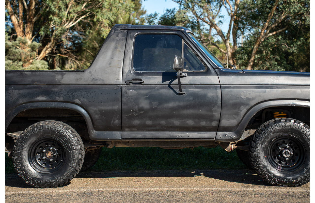 8/1981 Ford Bronco XLT (4x4) 2d Wagon Black 351ci V8 5.8L - Ute Conversion