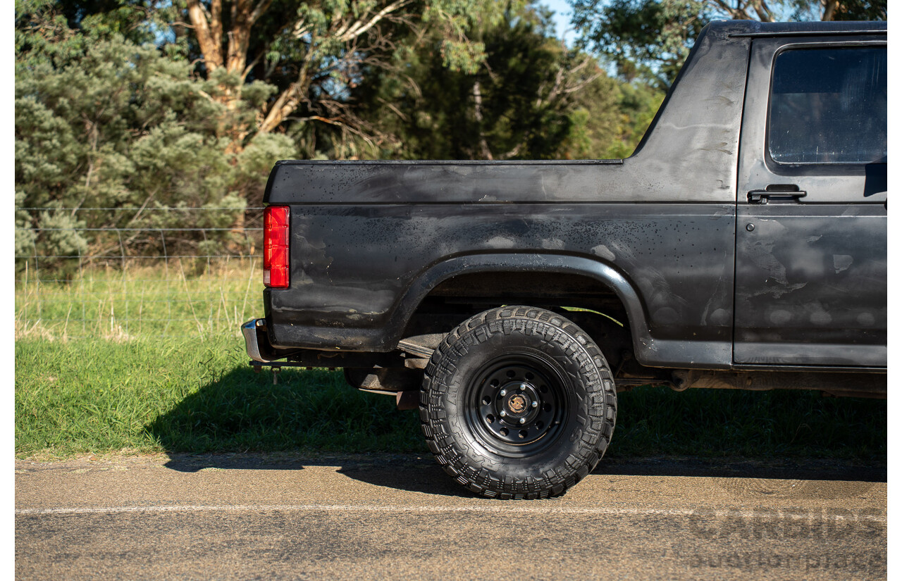 8/1981 Ford Bronco XLT (4x4) 2d Wagon Black 351ci V8 5.8L - Ute Conversion