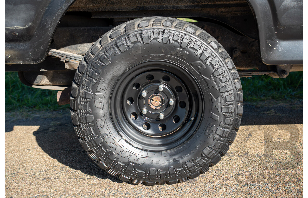 8/1981 Ford Bronco XLT (4x4) 2d Wagon Black 351ci V8 5.8L - Ute Conversion