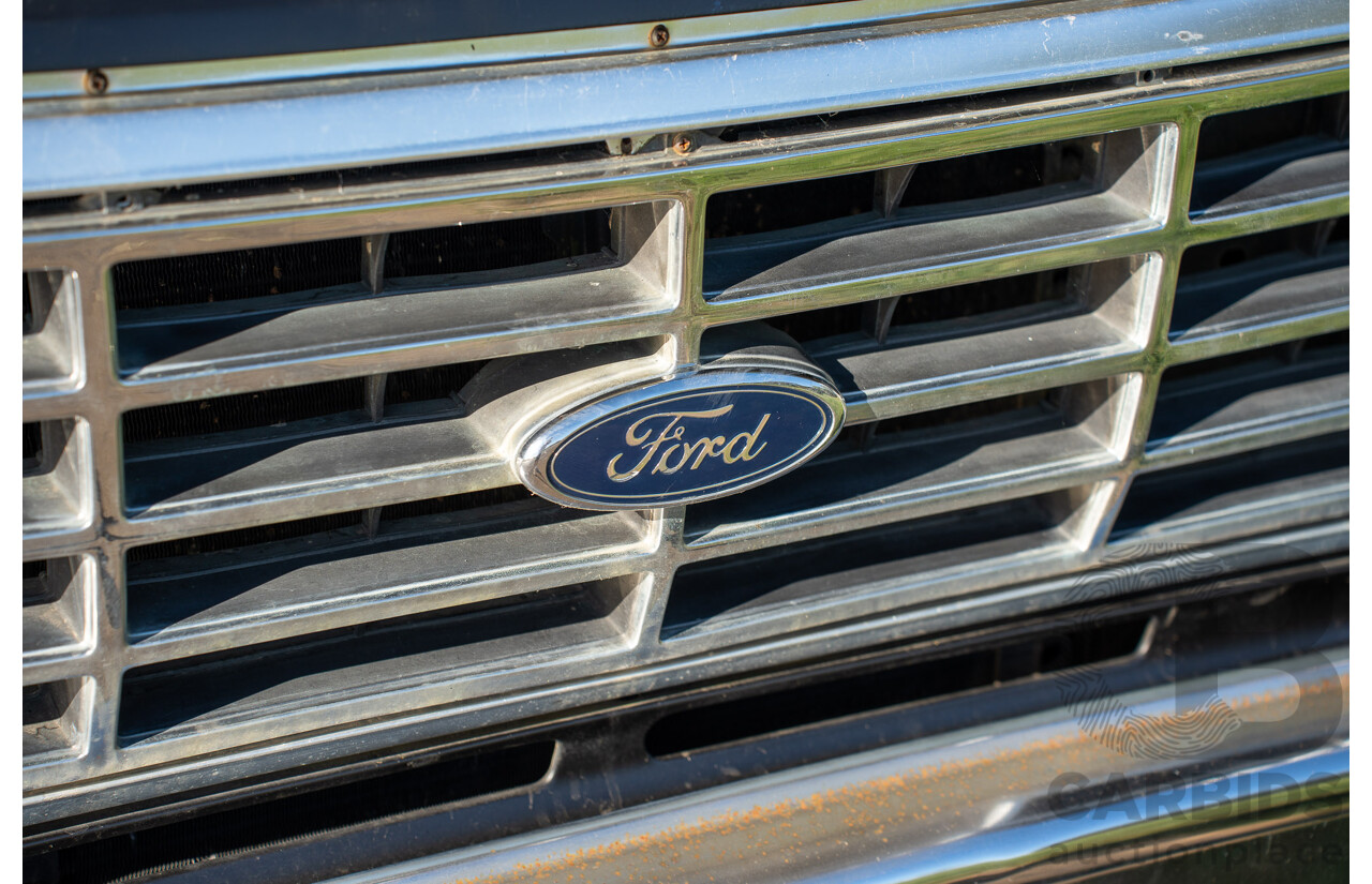 8/1981 Ford Bronco XLT (4x4) 2d Wagon Black 351ci V8 5.8L - Ute Conversion