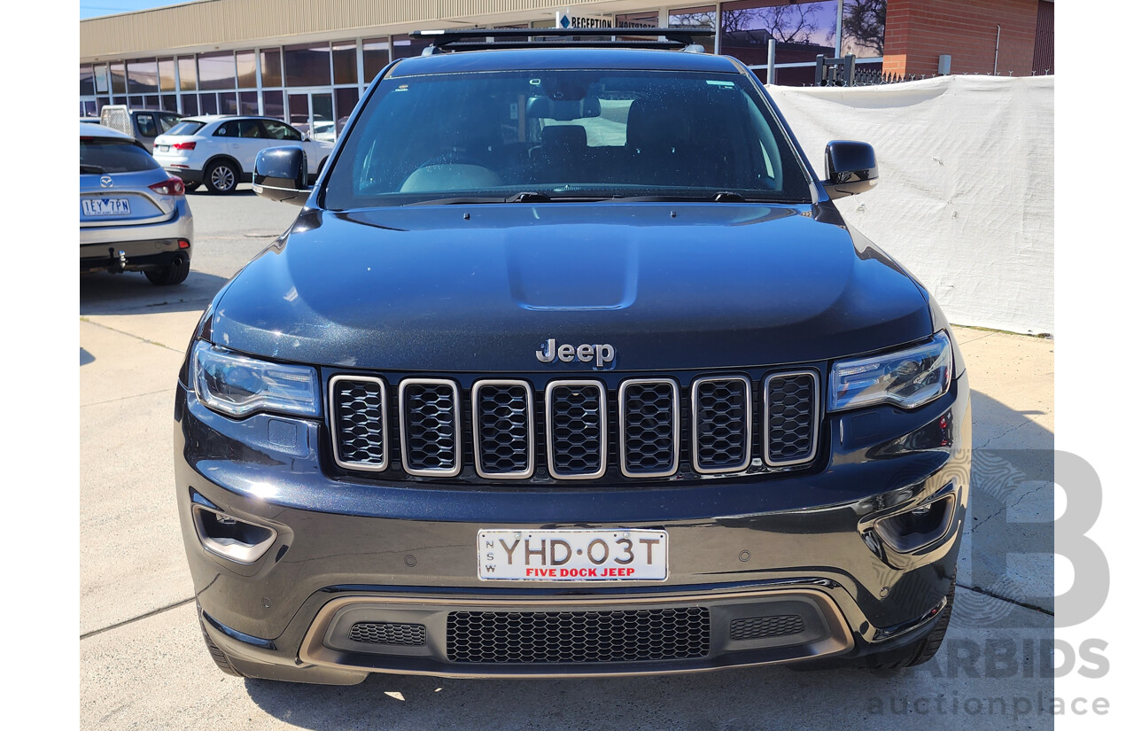 6/2016 Jeep Grand Cherokee Limited 75TH Anniversary (4x4) WK 4d Wagon Black 3.0L