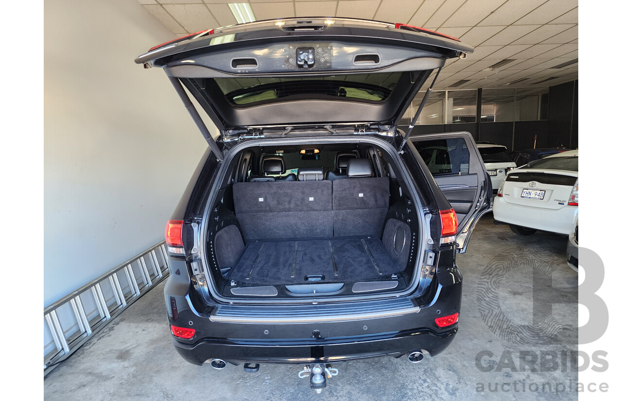 6/2016 Jeep Grand Cherokee Limited 75TH Anniversary (4x4) WK 4d Wagon Black 3.0L