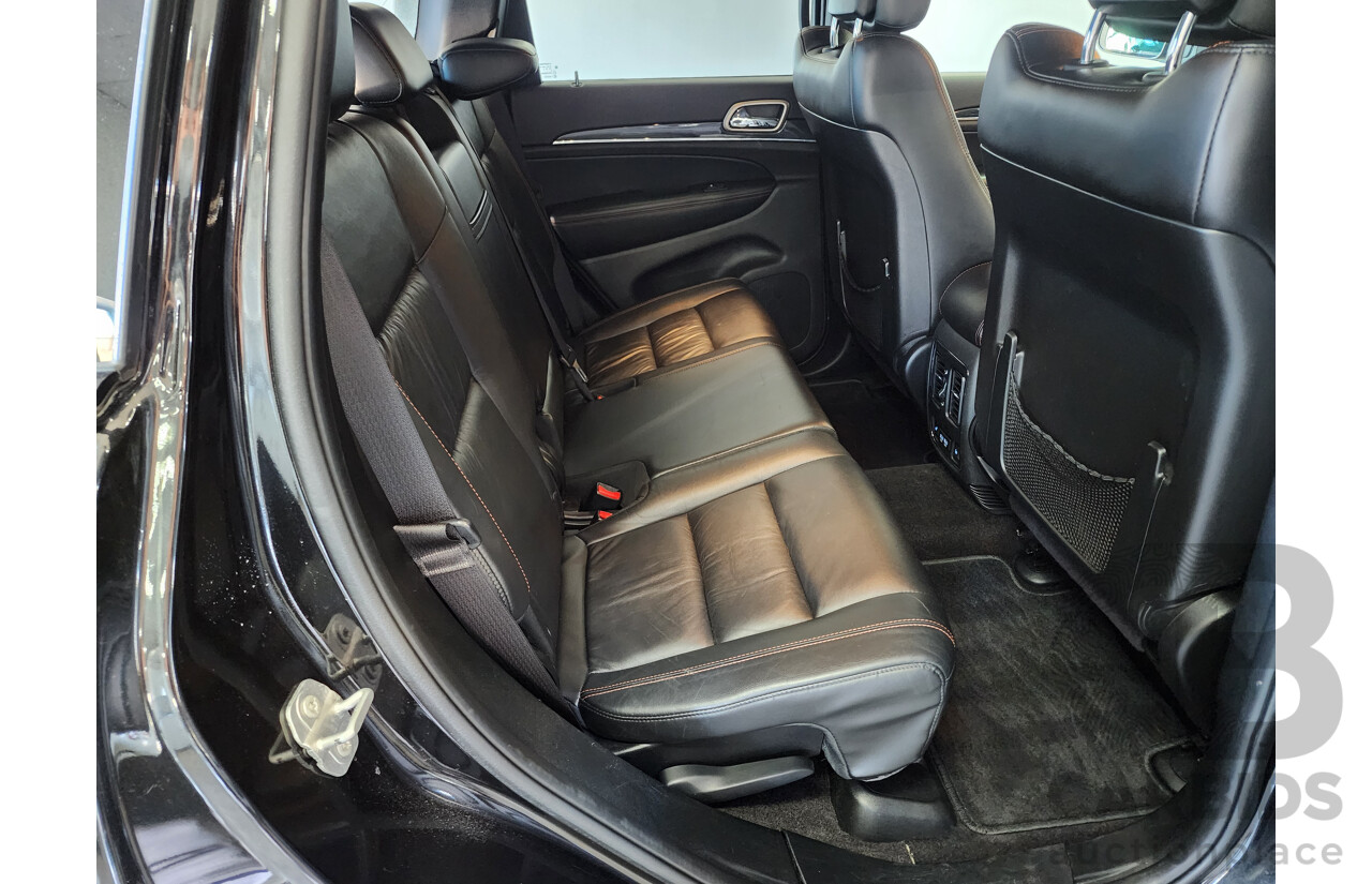 6/2016 Jeep Grand Cherokee Limited 75TH Anniversary (4x4) WK 4d Wagon Black 3.0L