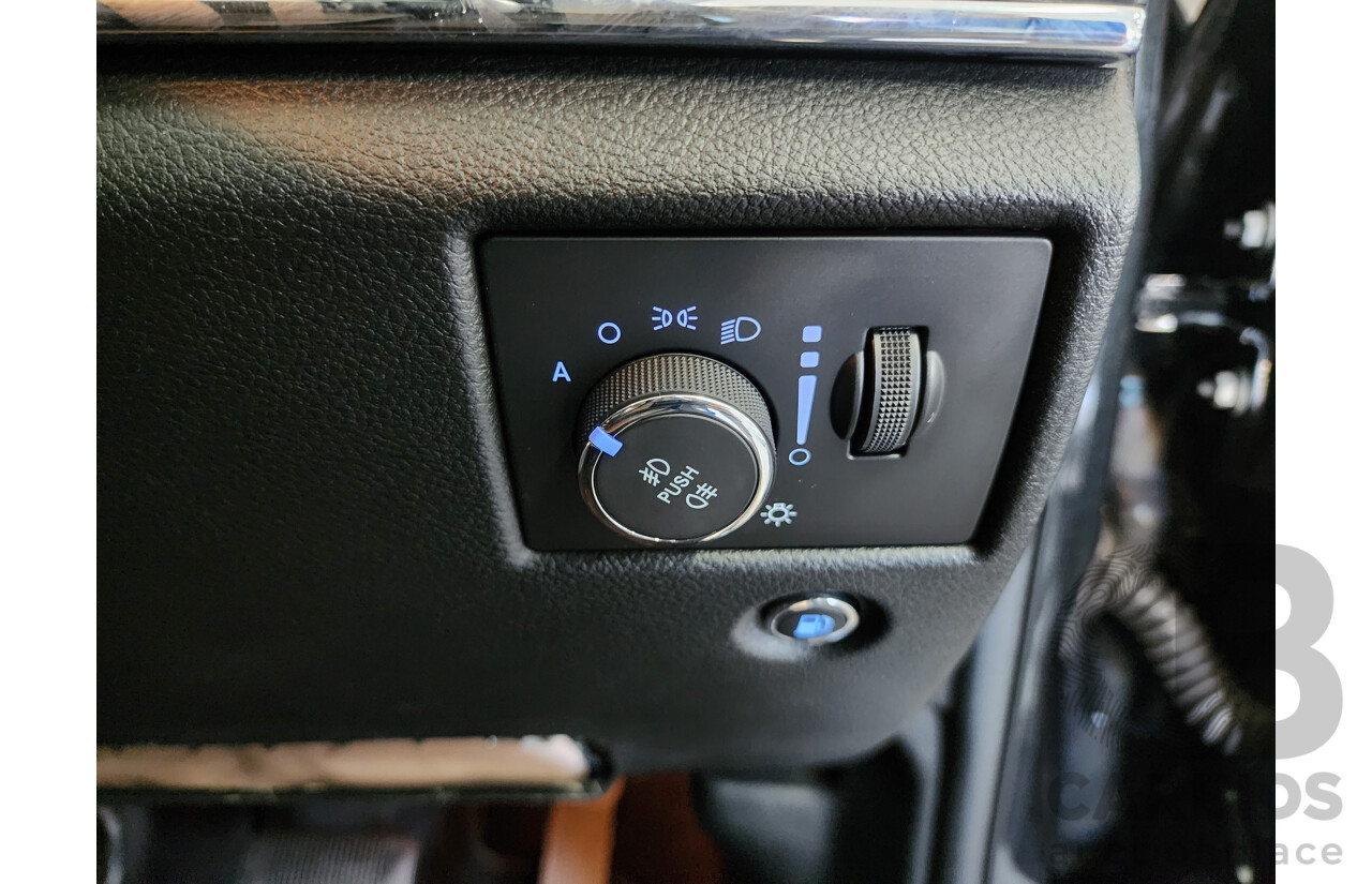 6/2016 Jeep Grand Cherokee Limited 75TH Anniversary (4x4) WK 4d Wagon Black 3.0L