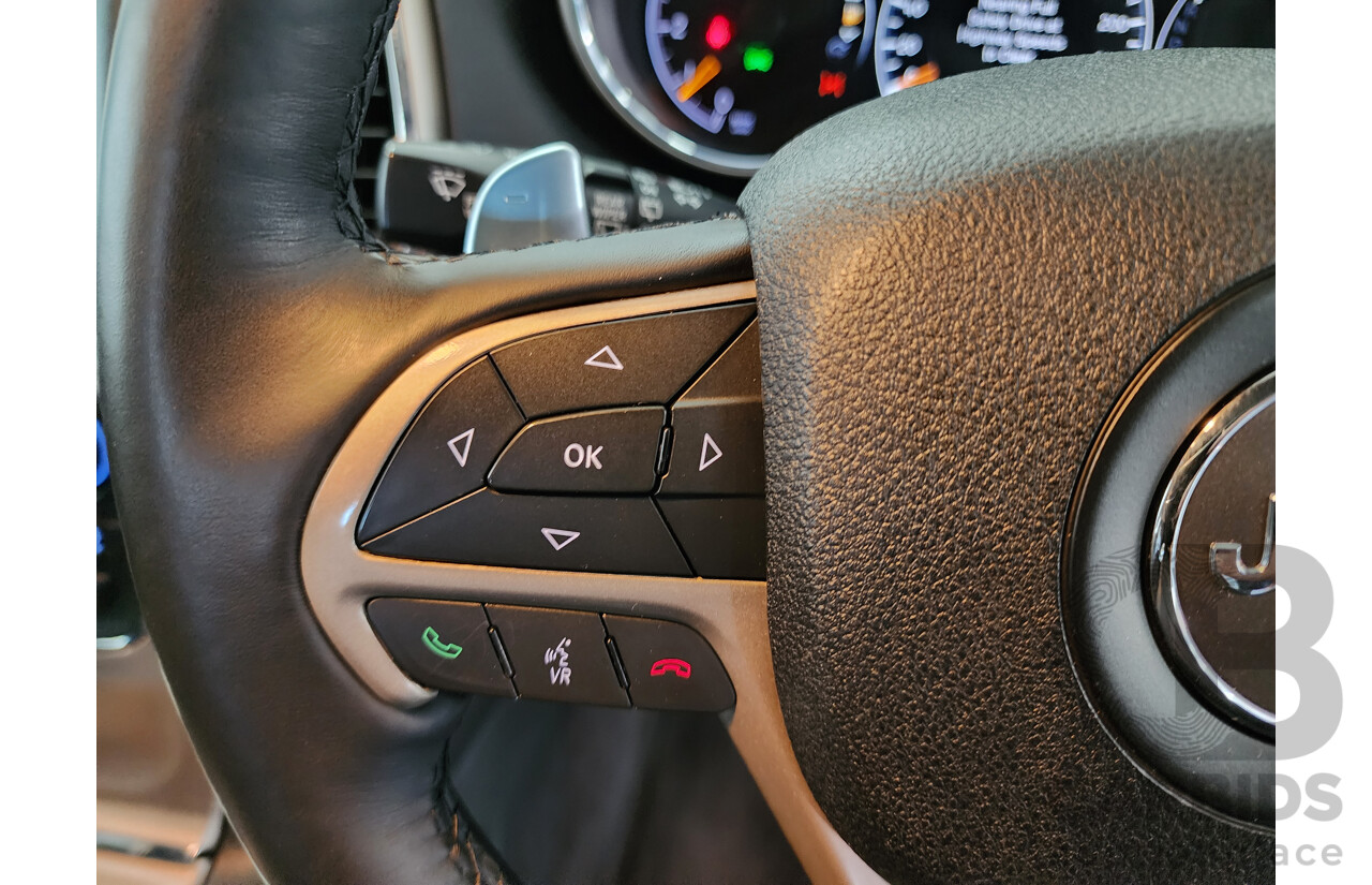 6/2016 Jeep Grand Cherokee Limited 75TH Anniversary (4x4) WK 4d Wagon Black 3.0L