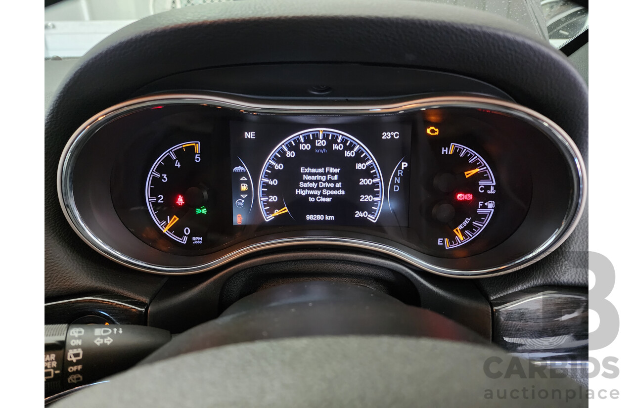 6/2016 Jeep Grand Cherokee Limited 75TH Anniversary (4x4) WK 4d Wagon Black 3.0L