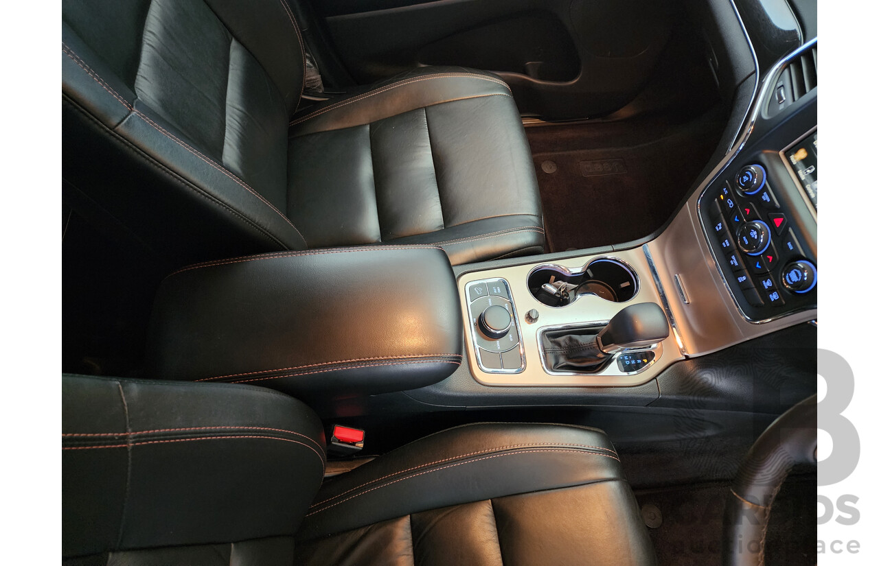 6/2016 Jeep Grand Cherokee Limited 75TH Anniversary (4x4) WK 4d Wagon Black 3.0L