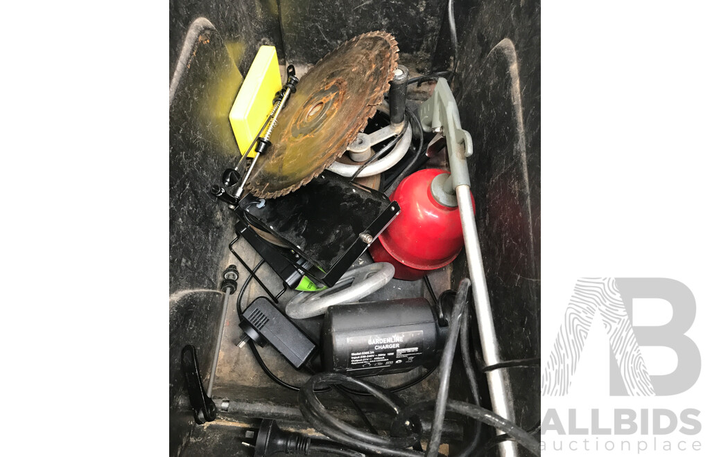 Portable Rolling Tool Box with Various Tools and Sets