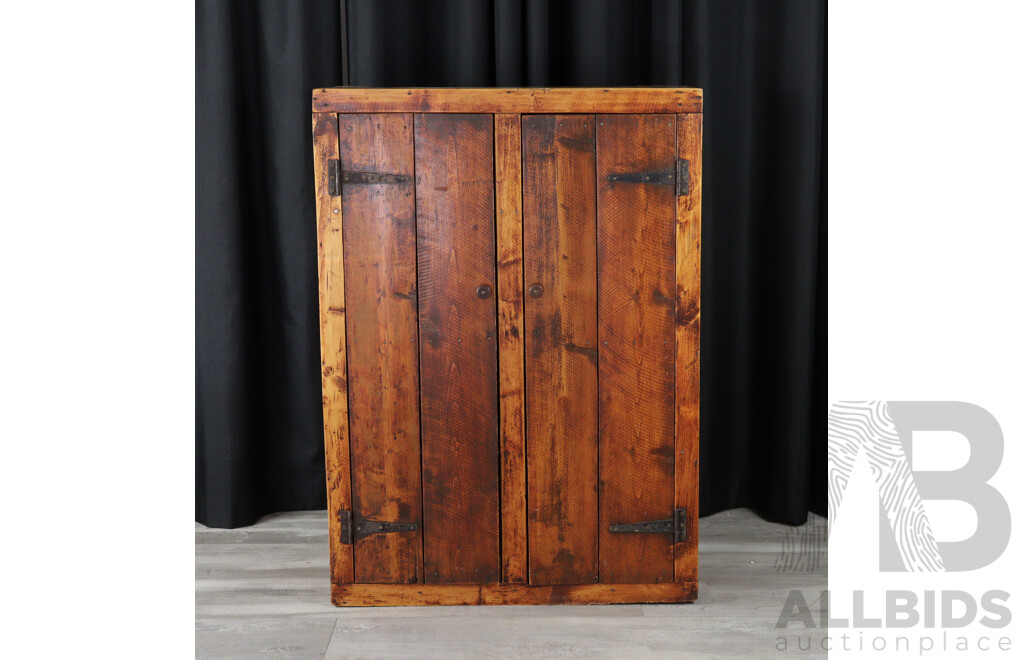 Rustic Two Door Cabinet