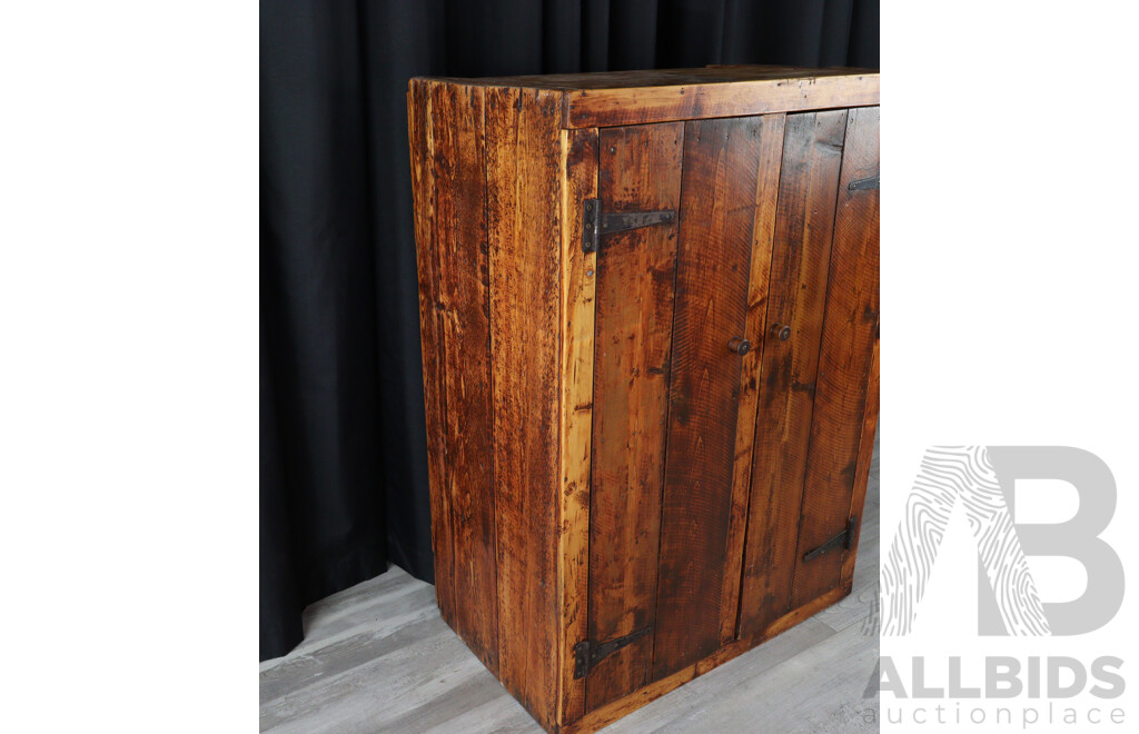 Rustic Two Door Cabinet