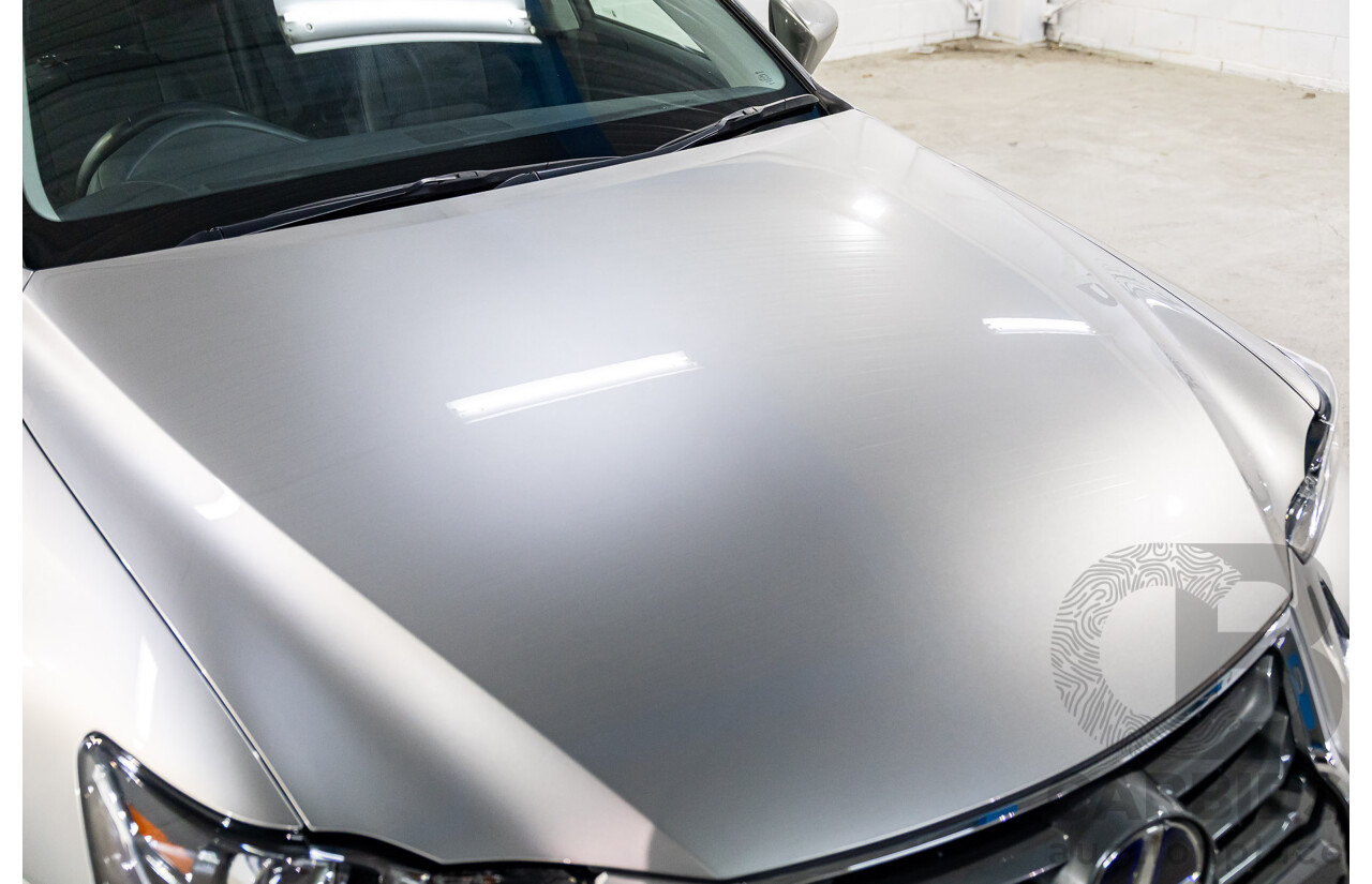 05/2019 Lexus IS300h Luxury Hybrid AVE30R (RWD) 4d Sedan Titanium Silver Metallic 2.5L - Hybrid