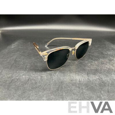 BAILEY NELSON Bronte Hand Crafted  Crystal Sunglasses 54.18.145 BNA611 and Case  - ORP $269