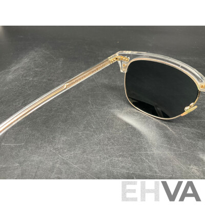 BAILEY NELSON Bronte Hand Crafted  Crystal Sunglasses 54.18.145 BNA611 and Case  - ORP $269