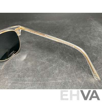BAILEY NELSON Bronte Hand Crafted  Crystal Sunglasses 54.18.145 BNA611 and Case  - ORP $269