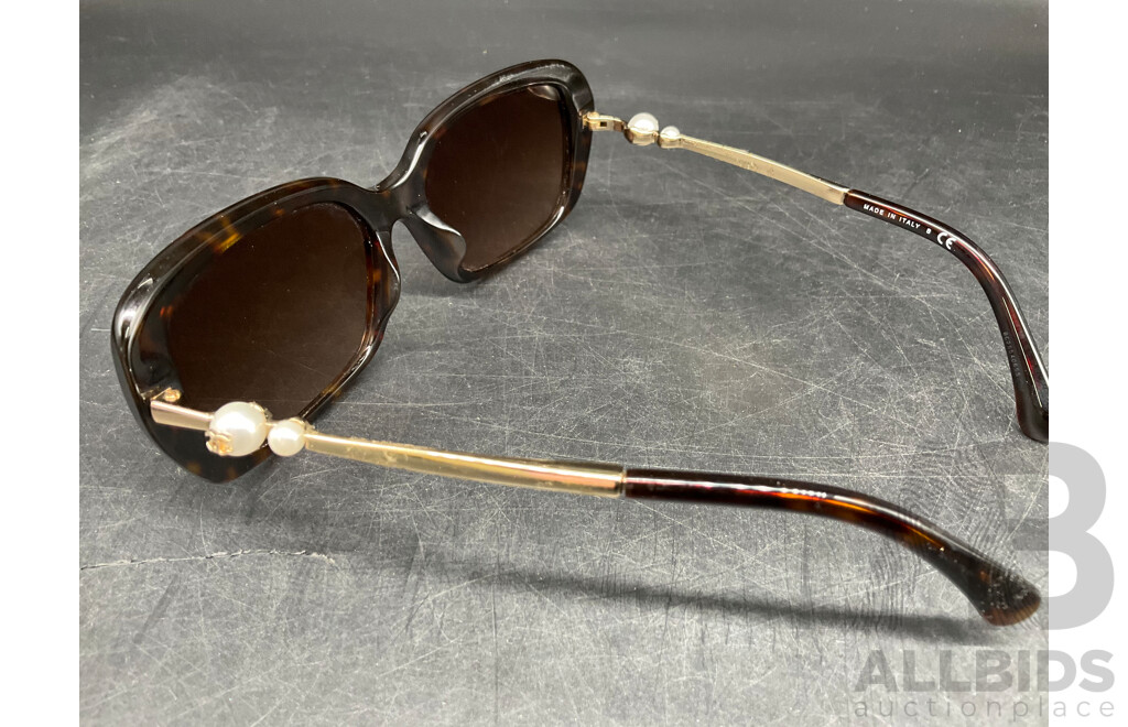 Pearl Square 5427-H-A Tortoise 56-17 Branded CHANEL  Sunglasses - ORP $799