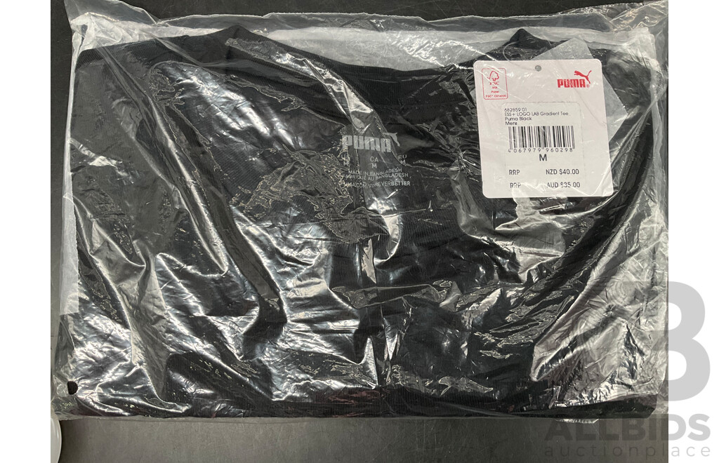 BONDS 3 Pack Size M Trunk and PUMA Size M T-shirt - Lot of 2