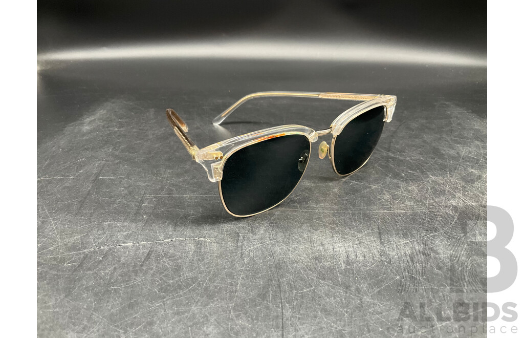 BAILEY NELSON Bronte Hand Crafted  Crystal Sunglasses 54.18.145 BNA611 and Case  - ORP $269