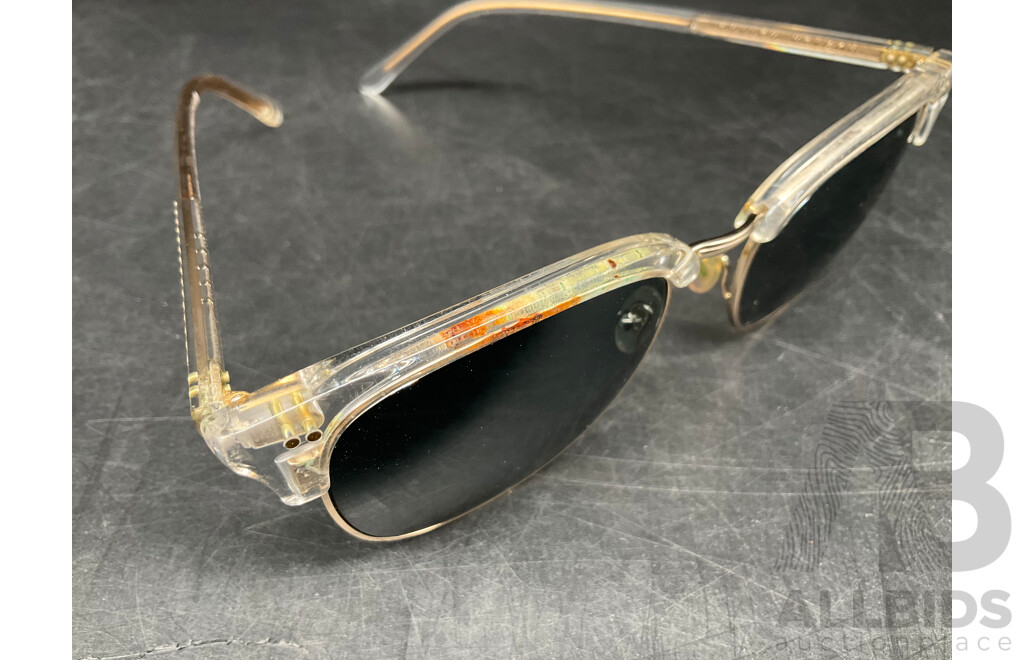 BAILEY NELSON Bronte Hand Crafted  Crystal Sunglasses 54.18.145 BNA611 and Case  - ORP $269