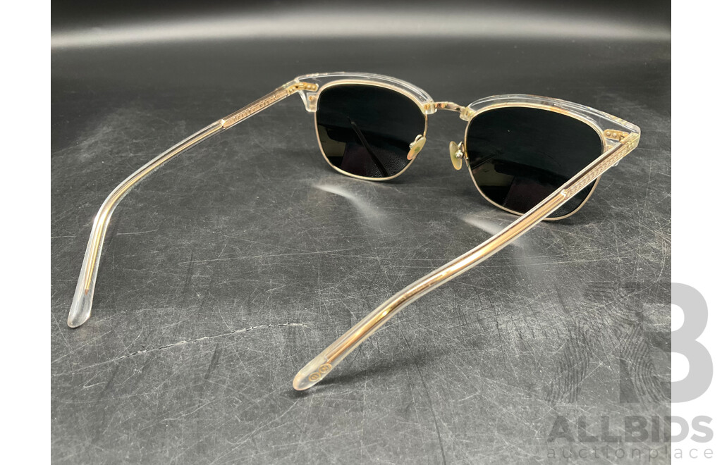 BAILEY NELSON Bronte Hand Crafted  Crystal Sunglasses 54.18.145 BNA611 and Case  - ORP $269