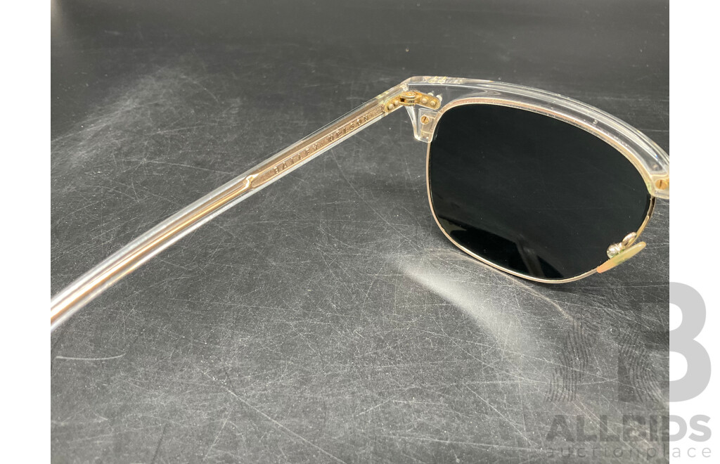 BAILEY NELSON Bronte Hand Crafted  Crystal Sunglasses 54.18.145 BNA611 and Case  - ORP $269
