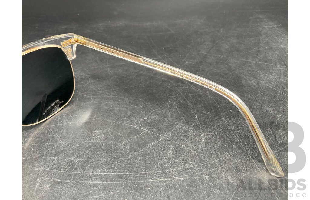 BAILEY NELSON Bronte Hand Crafted  Crystal Sunglasses 54.18.145 BNA611 and Case  - ORP $269