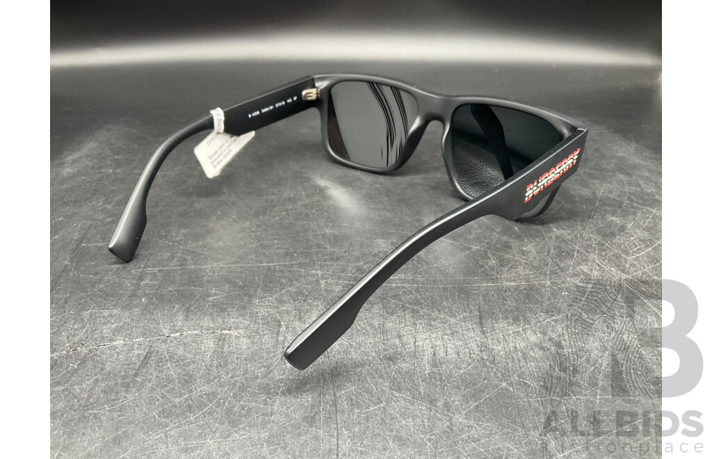 Mens B 4358 Knight, Black Mat57/18 145 Branded BURBERRY Sunglasses - ORP $367