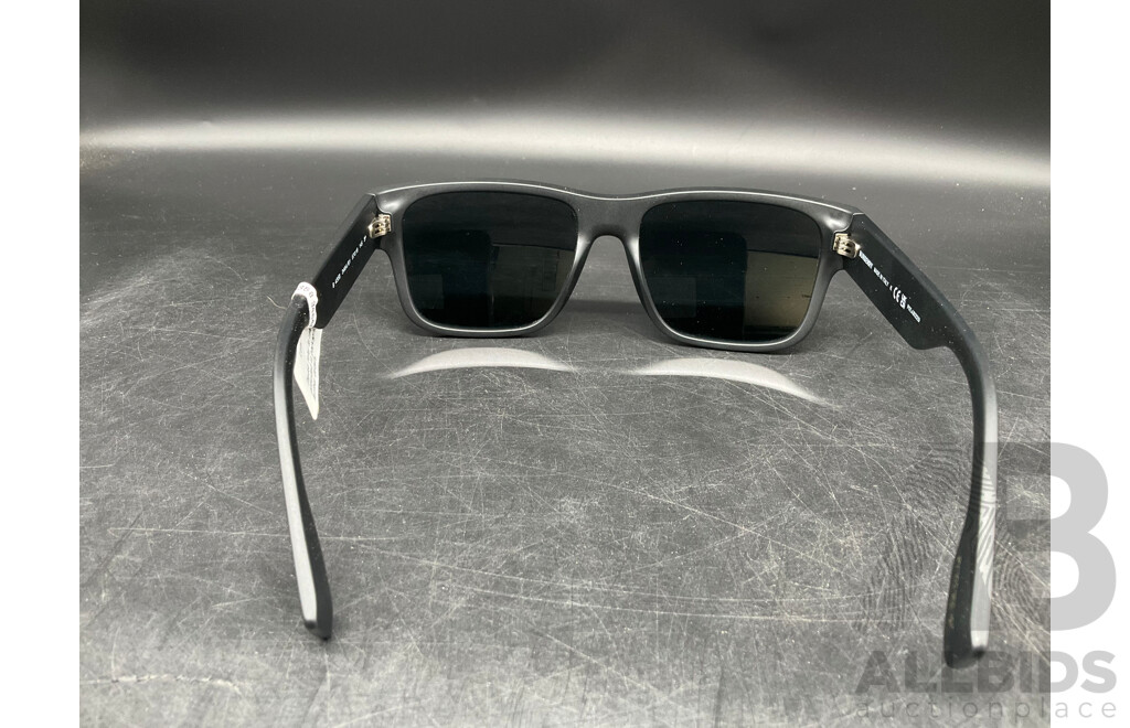 Mens B 4358 Knight, Black Mat57/18 145 Branded BURBERRY  Sunglasses  - ORP $367
