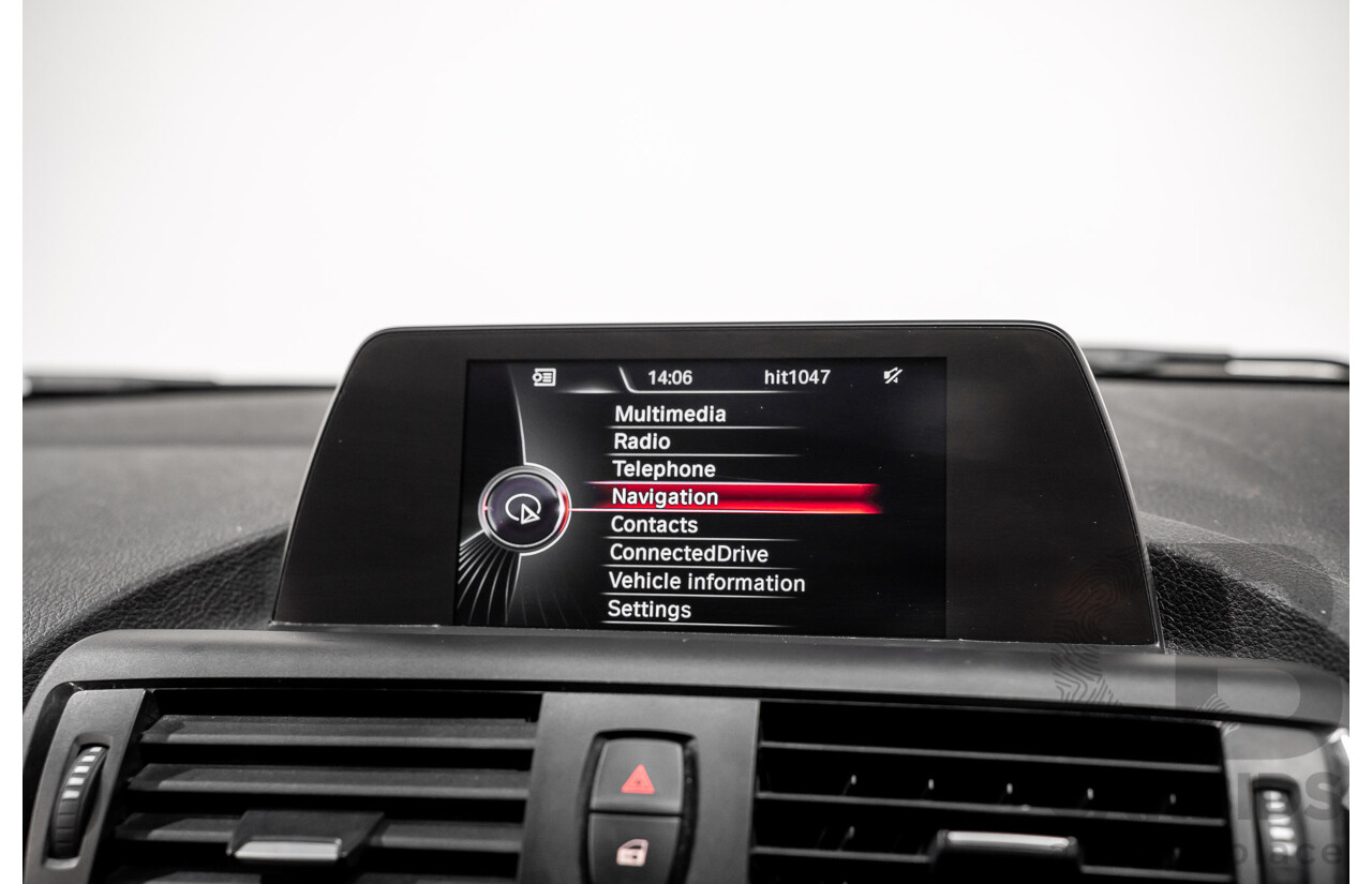 10/2014 BMW 116i SPORT LINE RWD F20 MY13 5D Hatchback White Turbo1.6L