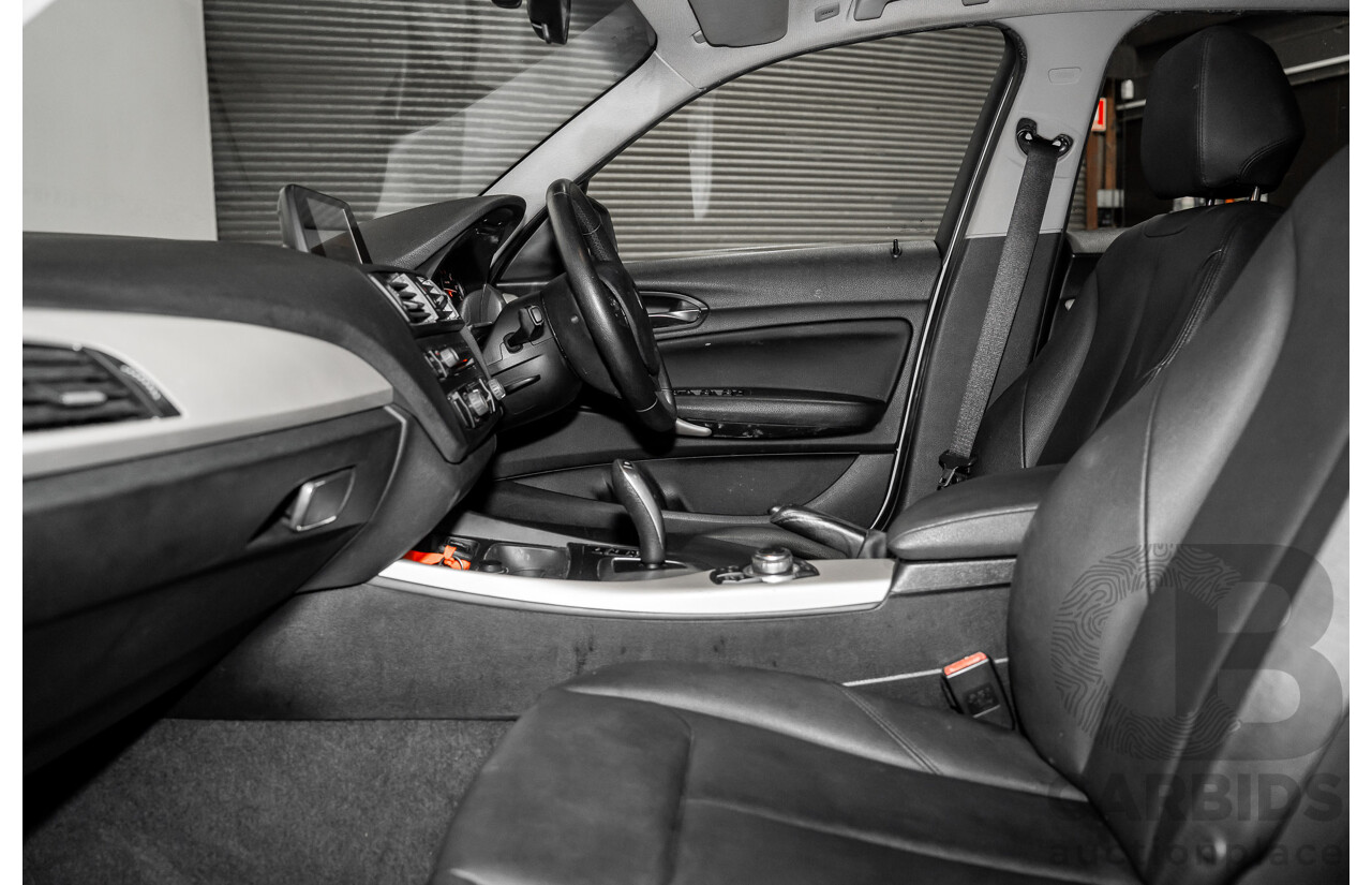 10/2014 BMW 116i SPORT LINE RWD F20 MY13 5D Hatchback White Turbo1.6L