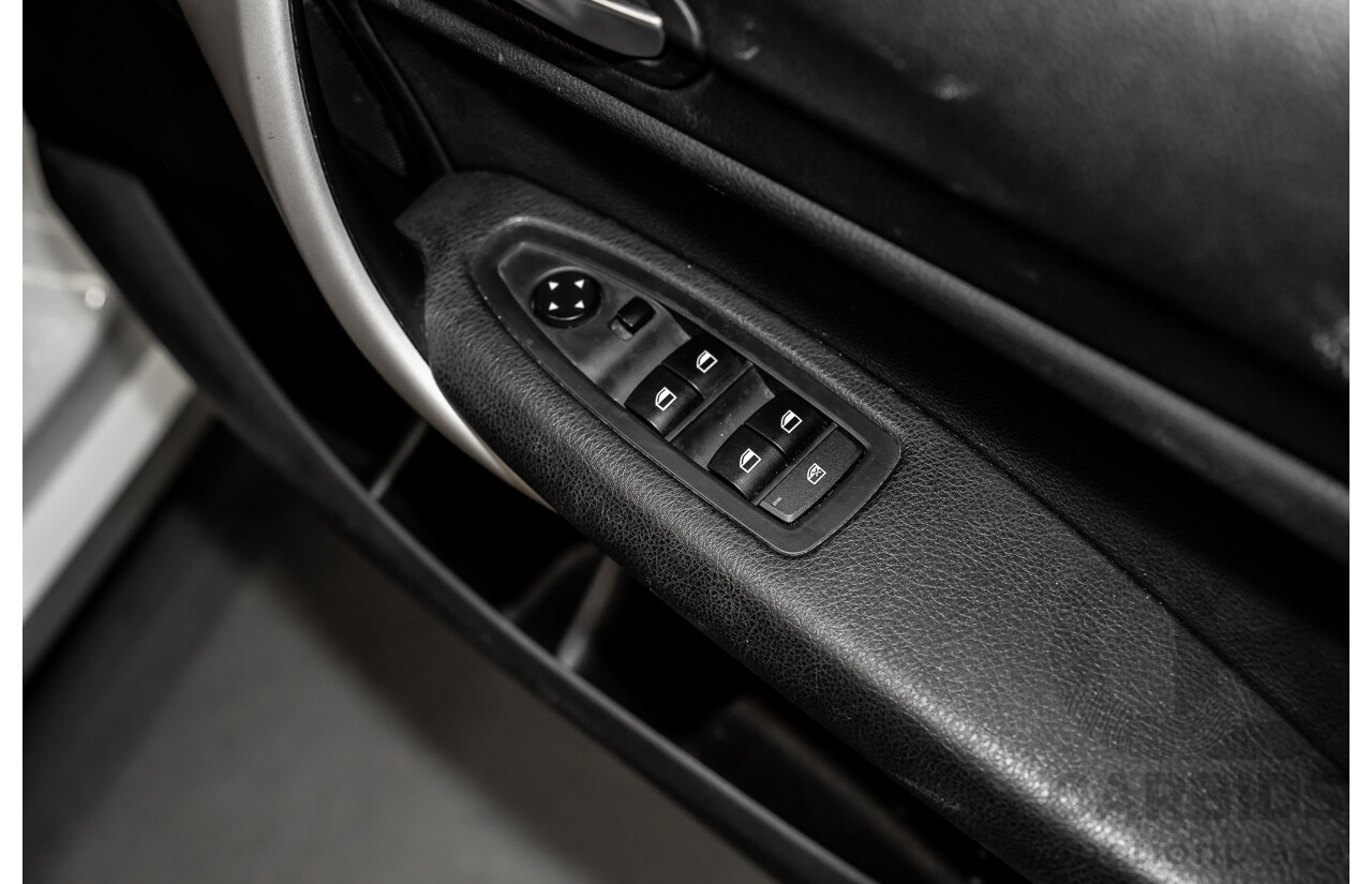 10/2014 BMW 116i SPORT LINE RWD F20 MY13 5D Hatchback White Turbo1.6L