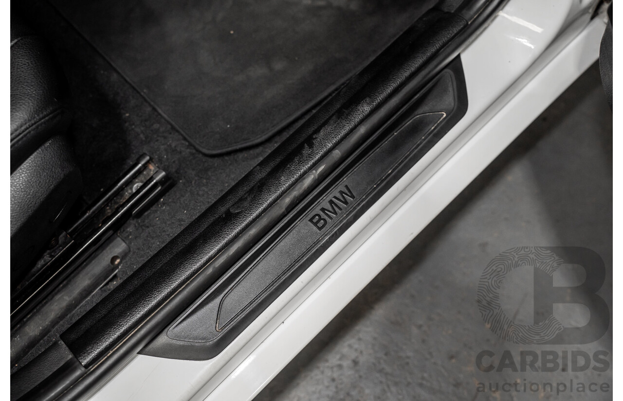 10/2014 BMW 116i SPORT LINE RWD F20 MY13 5D Hatchback White Turbo1.6L