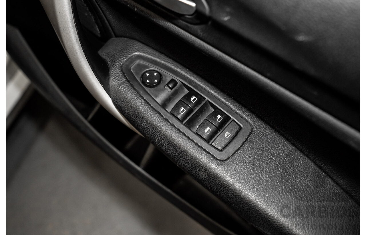 10/2014 BMW 116i SPORT LINE RWD F20 MY13 5D Hatchback White Turbo1.6L