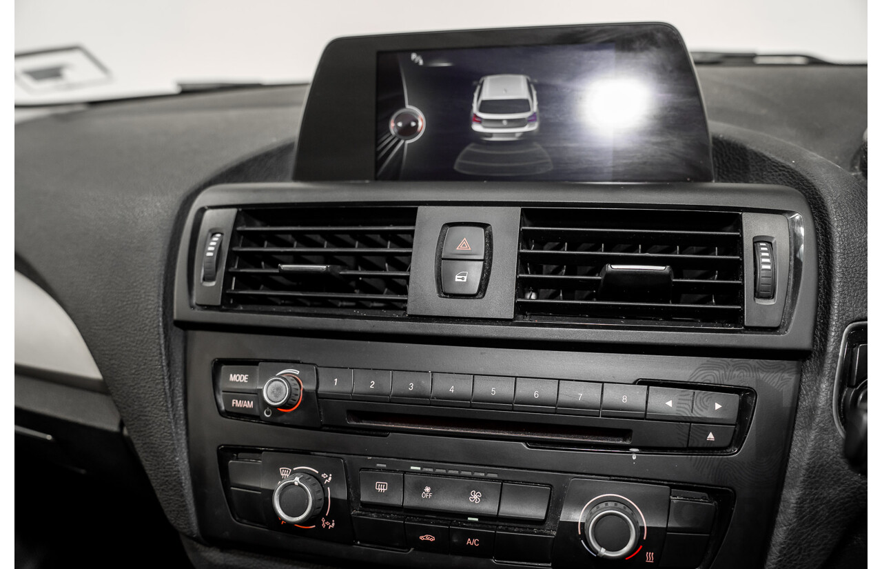 10/2014 BMW 116i SPORT LINE RWD F20 MY13 5D Hatchback White Turbo1.6L