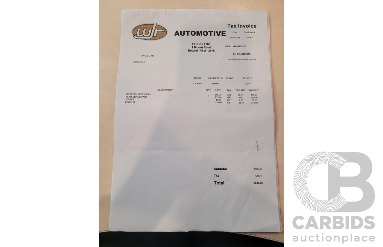 10/2014 BMW 116i SPORT LINE RWD F20 MY13 5D Hatchback White Turbo1.6L