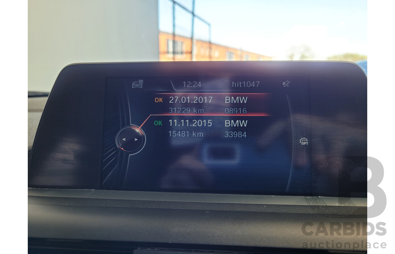 10/2014 BMW 116i SPORT LINE RWD F20 MY13 5D Hatchback White Turbo1.6L