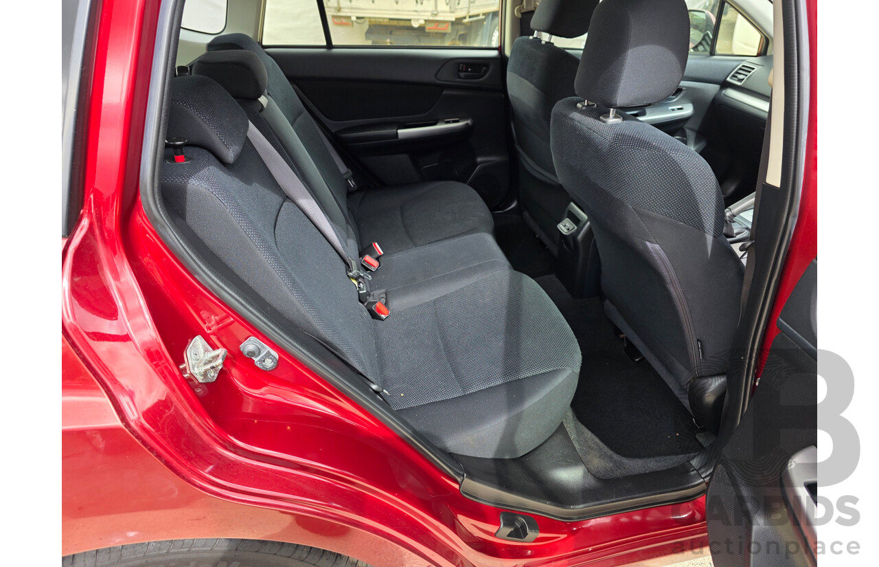 5/2015 Subaru Impreza 2.0i (awd) MY15 5d Hatchback Red 2.0L