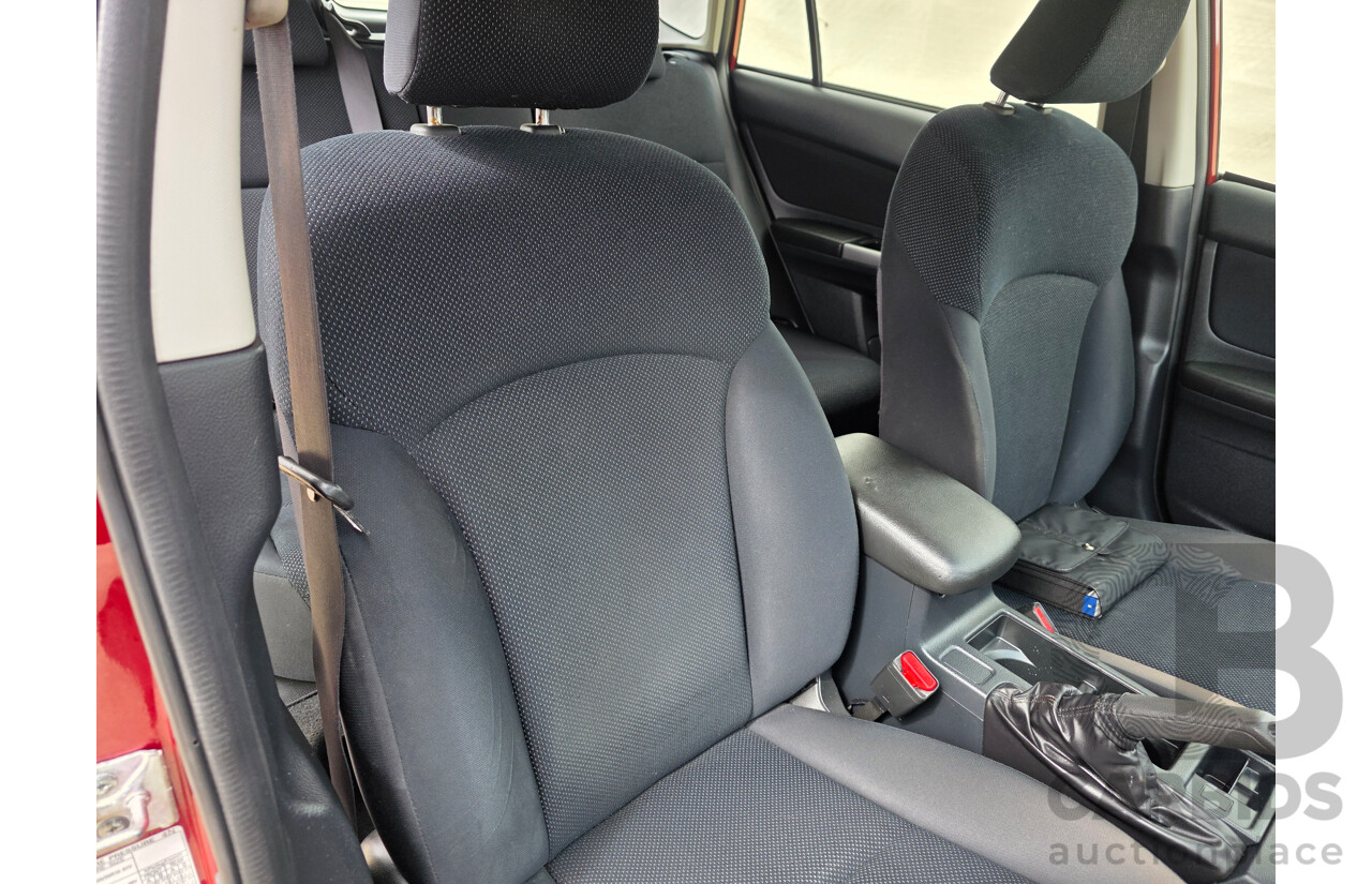 5/2015 Subaru Impreza 2.0i (awd) MY15 5d Hatchback Red 2.0L