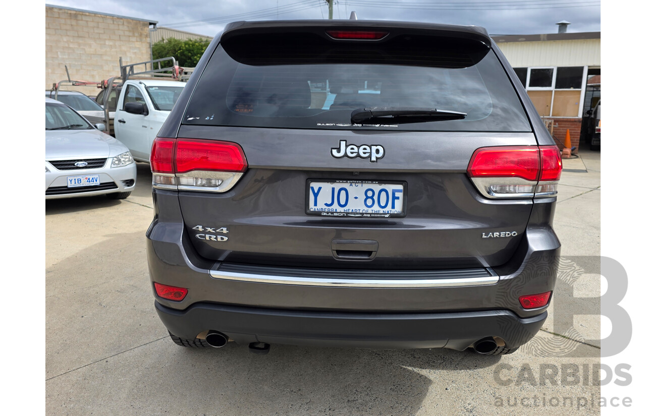 7/2013 Jeep Grand Cherokee Laredo (4x4) WK MY13 4d Wagon Grey 3.0L