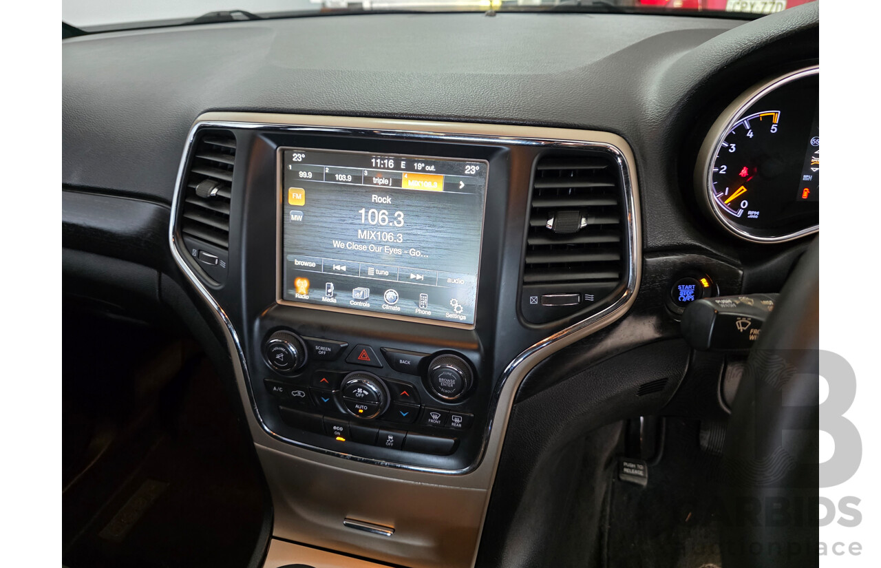 7/2013 Jeep Grand Cherokee Laredo (4x4) WK MY13 4d Wagon Grey 3.0L