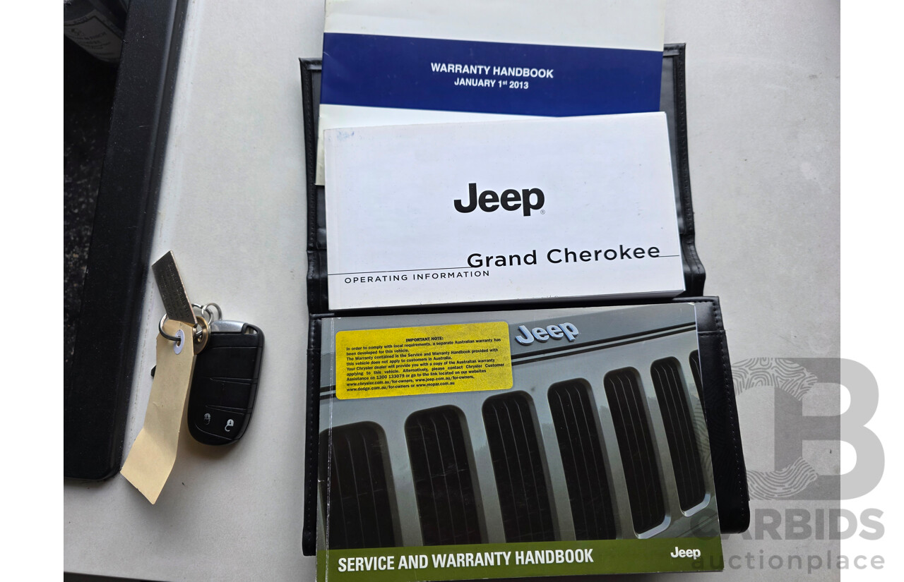 7/2013 Jeep Grand Cherokee Laredo (4x4) WK MY13 4d Wagon Grey 3.0L