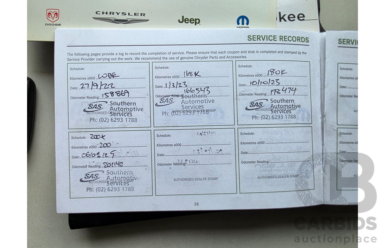 7/2013 Jeep Grand Cherokee Laredo (4x4) WK MY13 4d Wagon Grey 3.0L