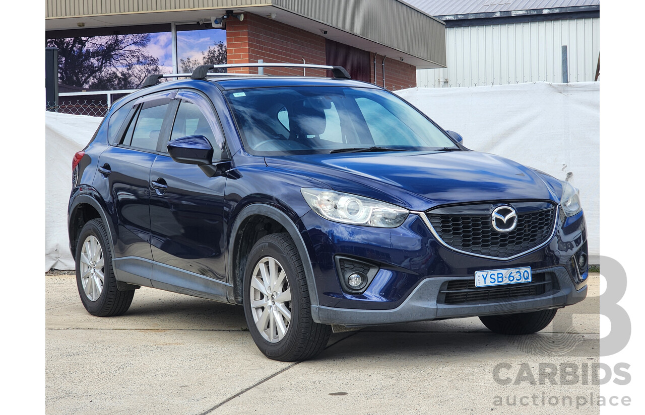 3/2013 Mazda Cx-5 MAXX Sport (4x4) MY13 4d Wagon Blue 2.2L