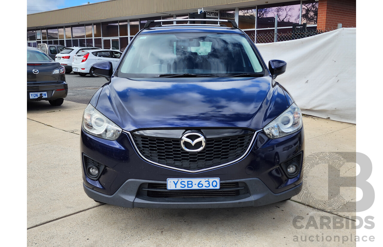 3/2013 Mazda Cx-5 MAXX Sport (4x4) MY13 4d Wagon Blue 2.2L