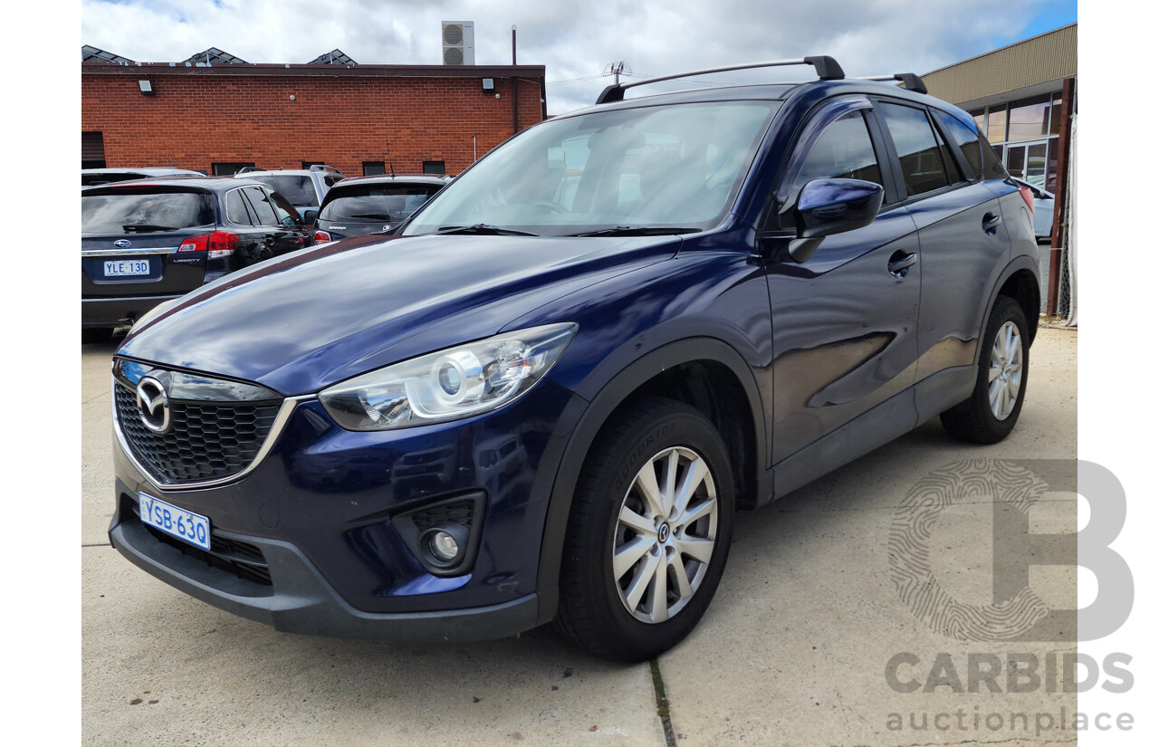 3/2013 Mazda Cx-5 MAXX Sport (4x4) MY13 4d Wagon Blue 2.2L