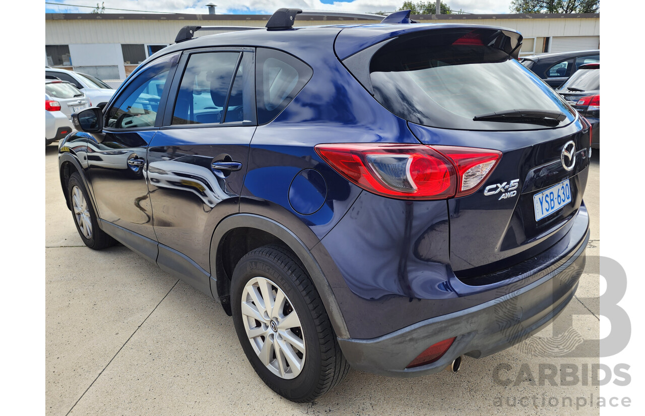 3/2013 Mazda Cx-5 MAXX Sport (4x4) MY13 4d Wagon Blue 2.2L